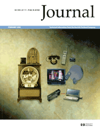 Cover of Hewlett-Packard Journal