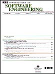 Cover of IEEE Transactions on Software Engineering